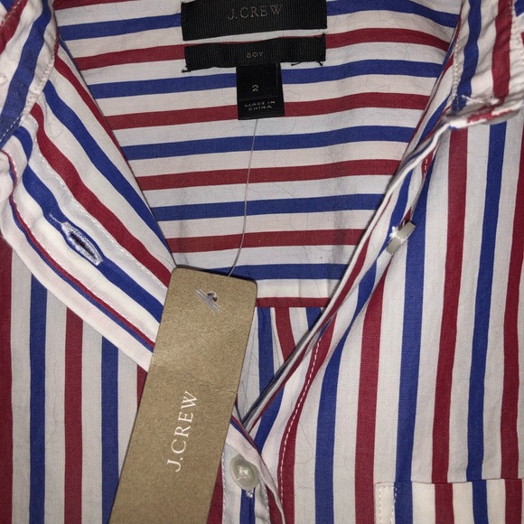 NWT! J. Crew classic-fit boy shirt - Picture 3 of 5